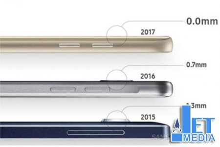 Samsung Galaxy S8da kamera obyektivi joylashuvi o'zgaradi